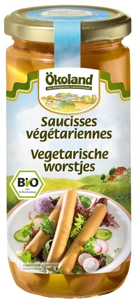 Ökoland Worstjes Vegetarisch (380 gr)