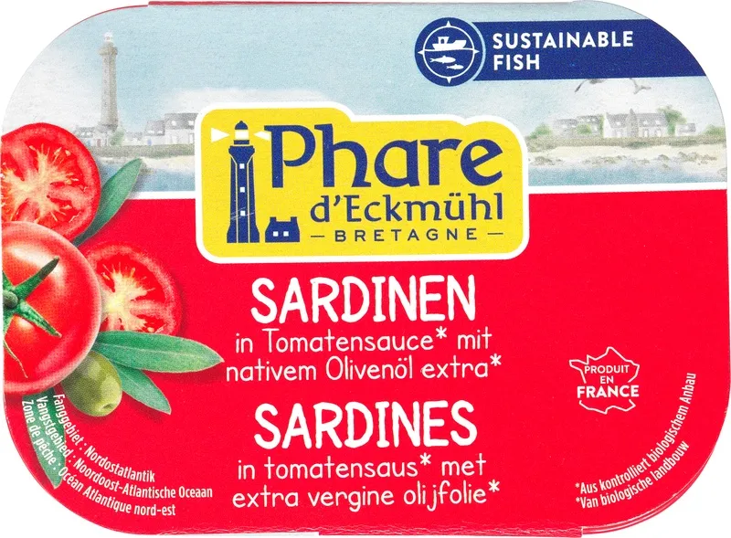Phare d'Eckmühl Sardines In Tomatensaus (135 gr)