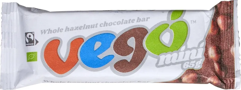 Vego Chocolate-Bar Hazelnut Vegan (65 gr)