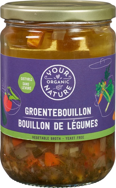 Your Organic Nature Groentebouillon Vloeibaar (500 ml)