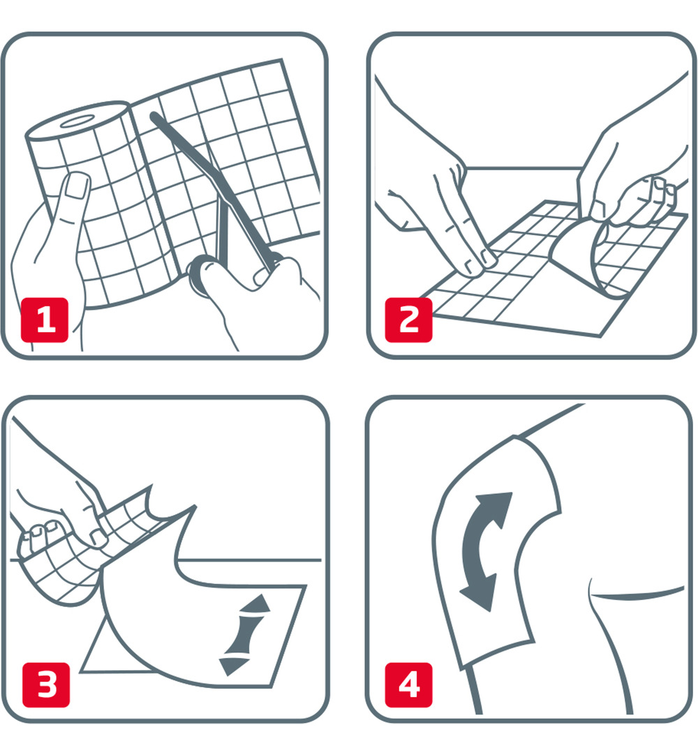 Leukoplast Fixomull Stretch 2 m x 10 cm (1 rol) - image 2