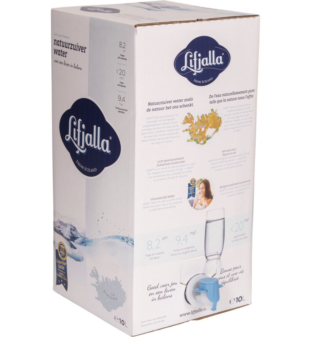 Lifjalla Zuiver water uit IJsland (10000 ml)
