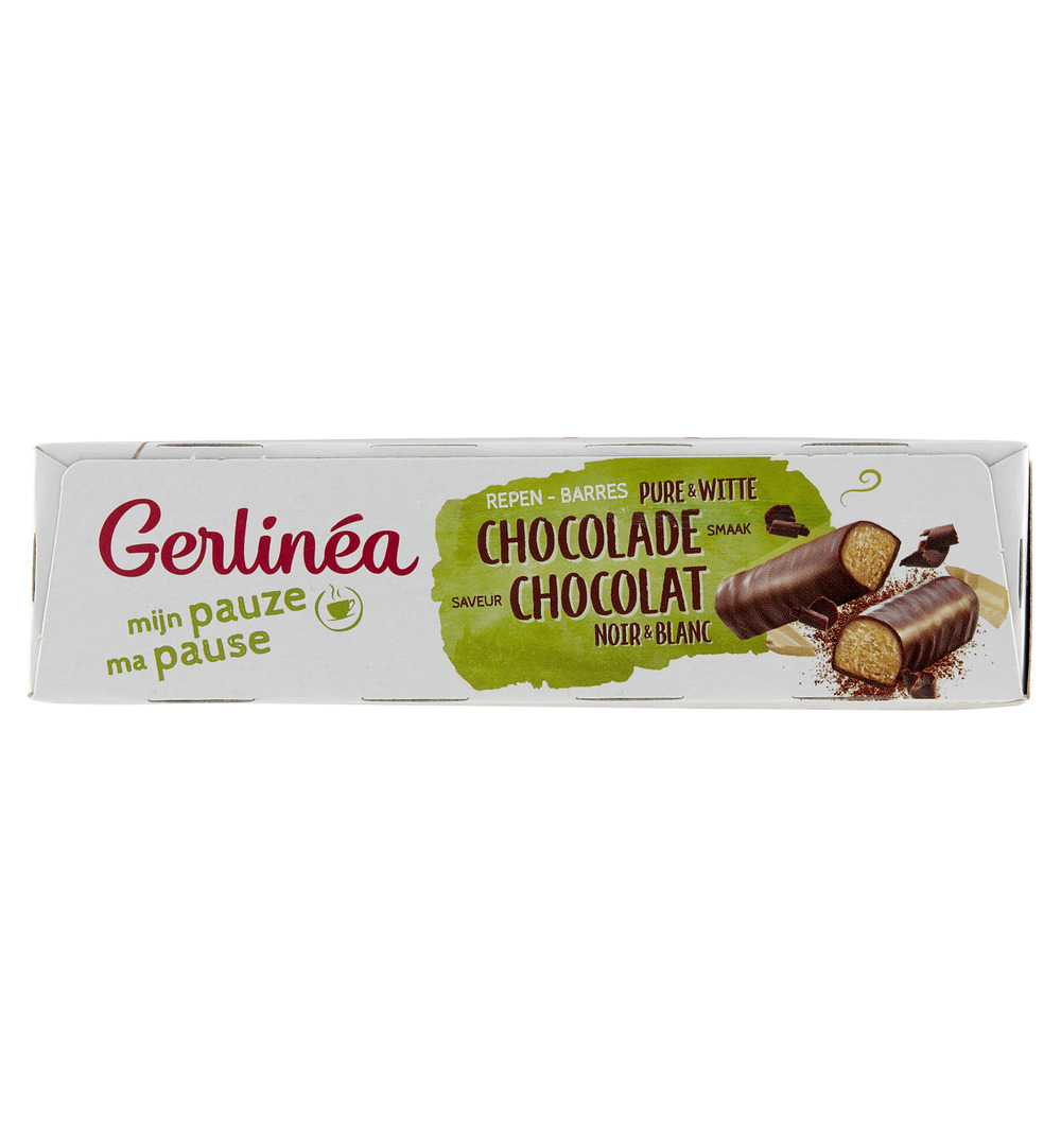 Gerlinéa Snackrepen Pure & Witte Chocolade Smaak (372 gr) - image 3