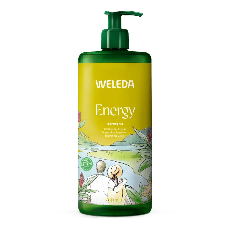 Weleda Energy Douchegel Gember (750 ml)