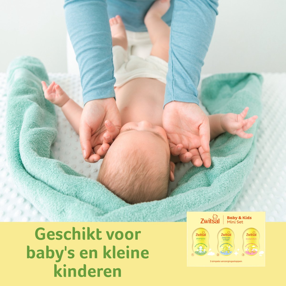 Zwitsal Essentials 3 x 220ml (1 set)