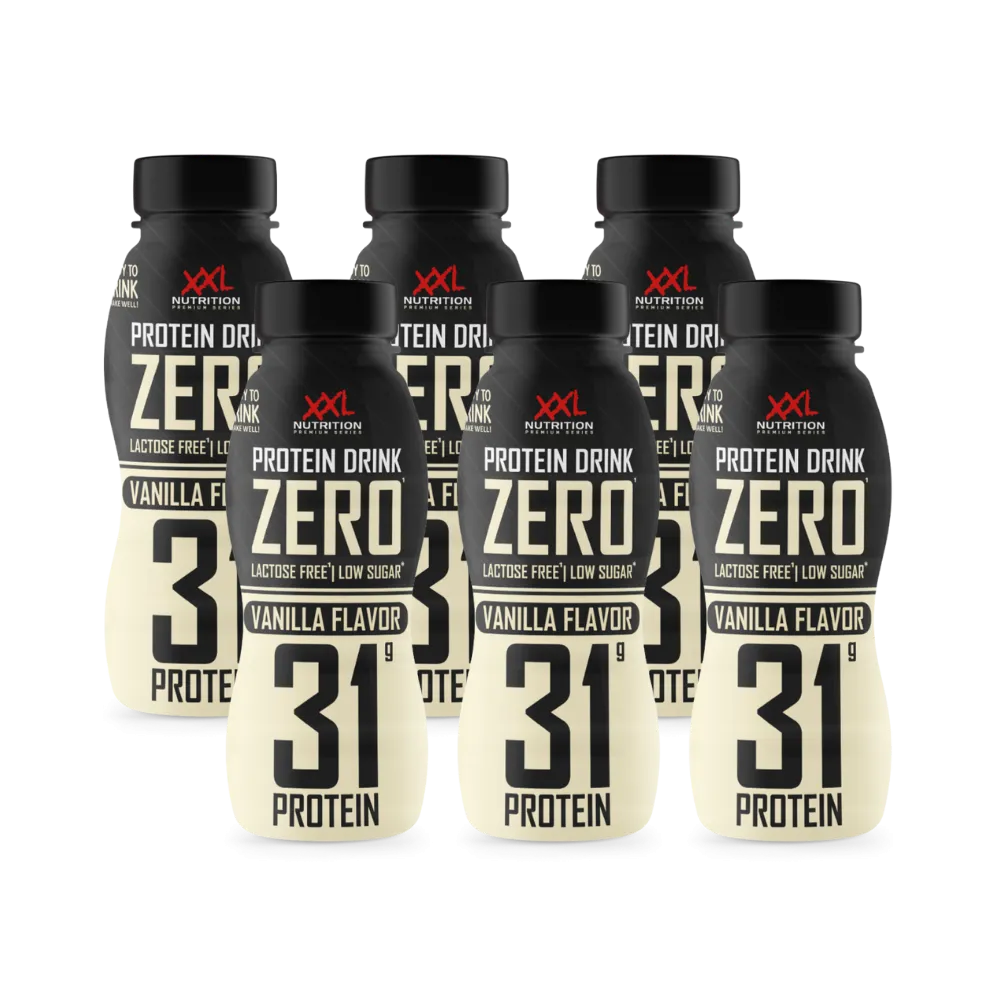 6x XXL Nutrition Protein Drink ZERO Lactose Free Vanille (6 x 310 ml)