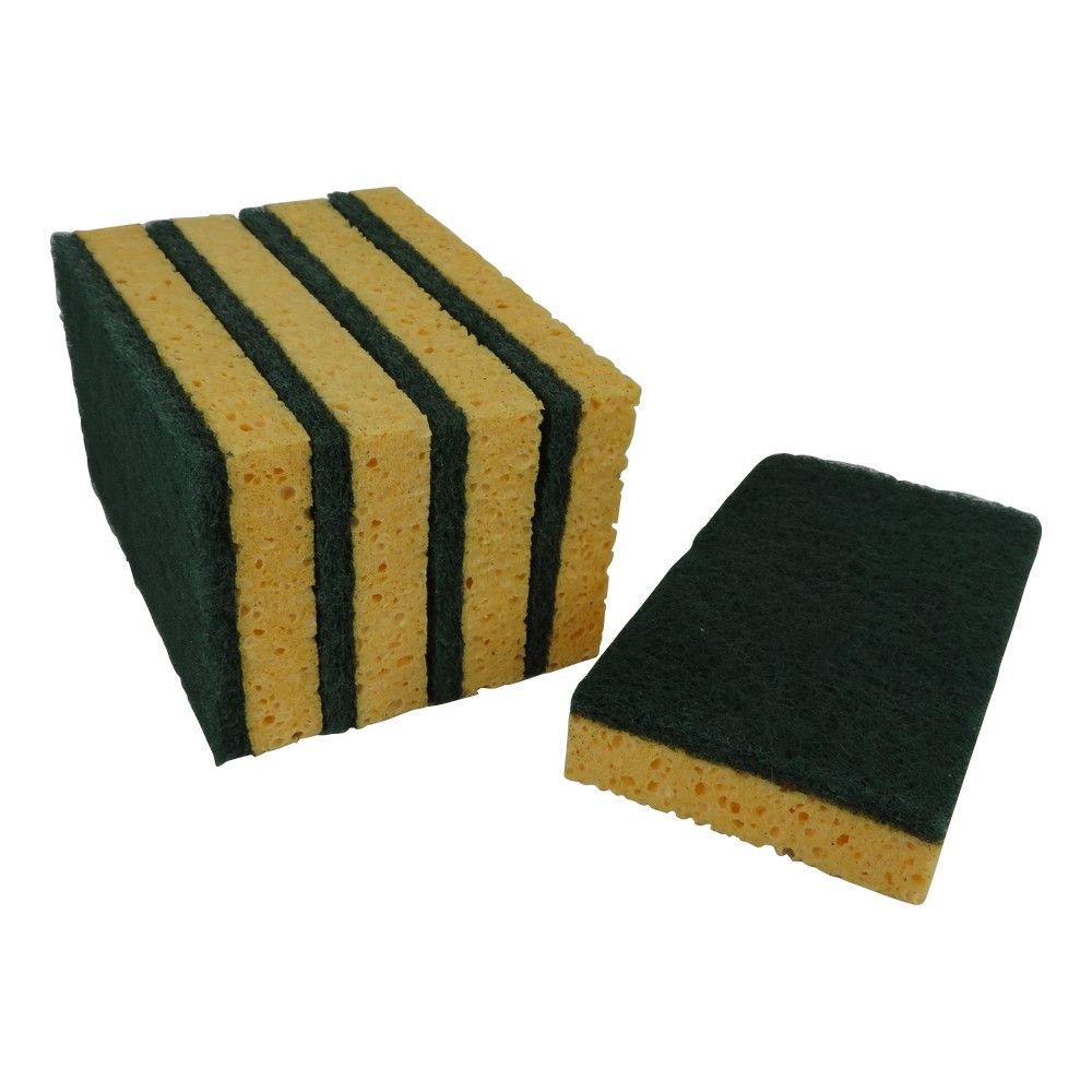 Multy Schuursponsjes 10-Pack (8 X 10 stuks)