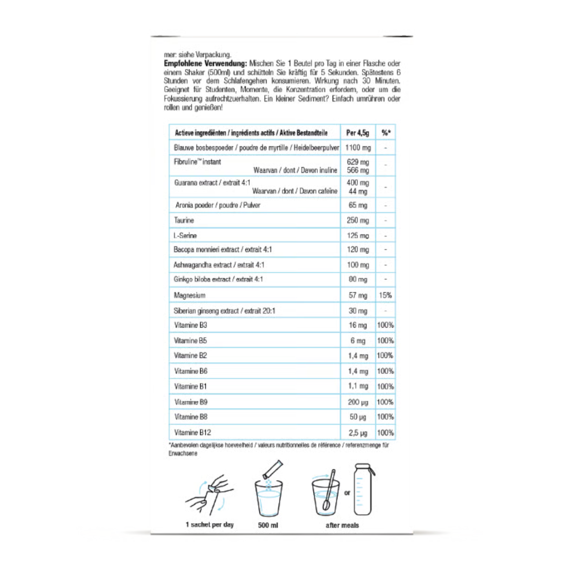 Purasana Hydration Superfoods Memory Master (45 gr)