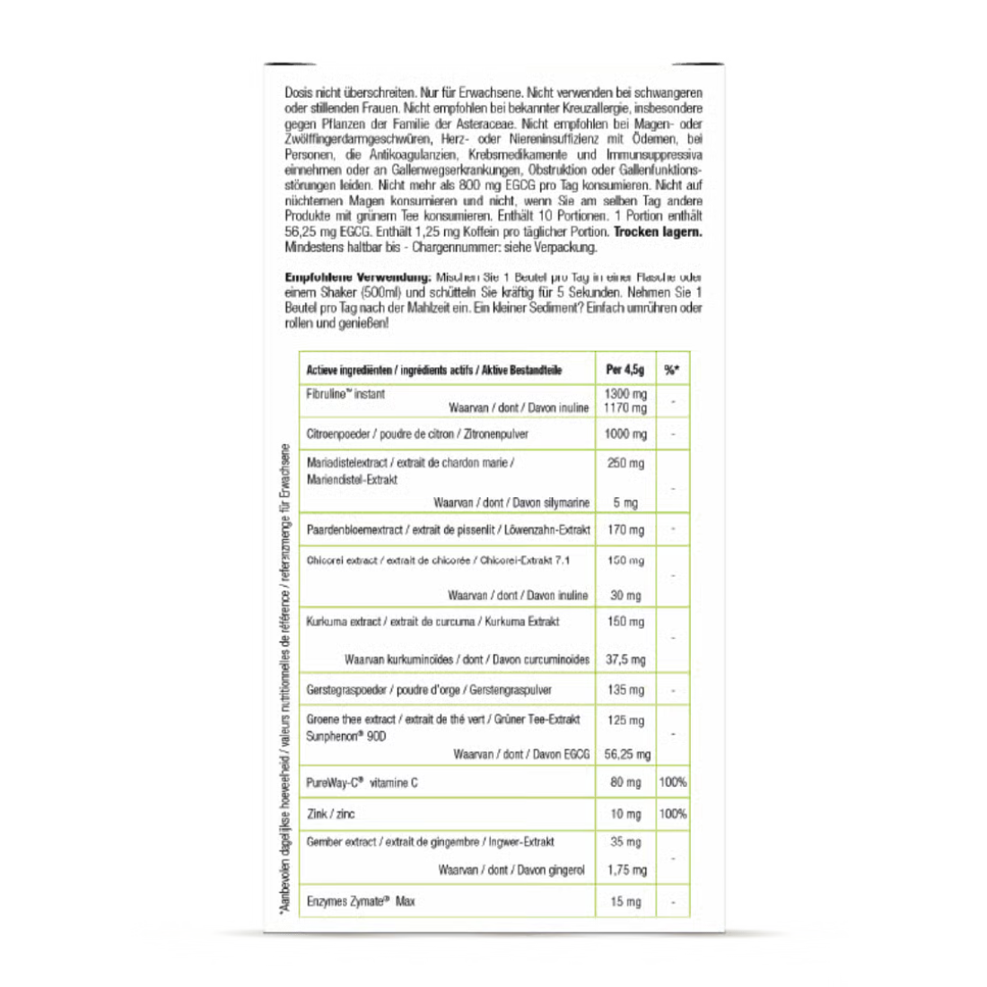 Purasana Hydration Superfoods D-Tox Hero (45 gr)