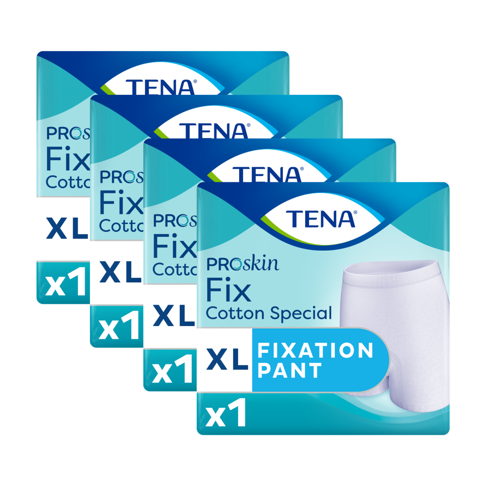 4x Tena Fix cotton special maat XL (1 set)