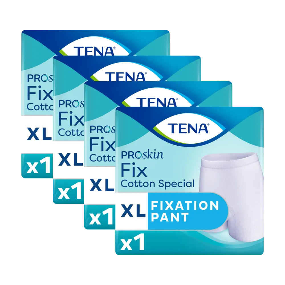 4x Tena Fix cotton special maat XL (1 set)
