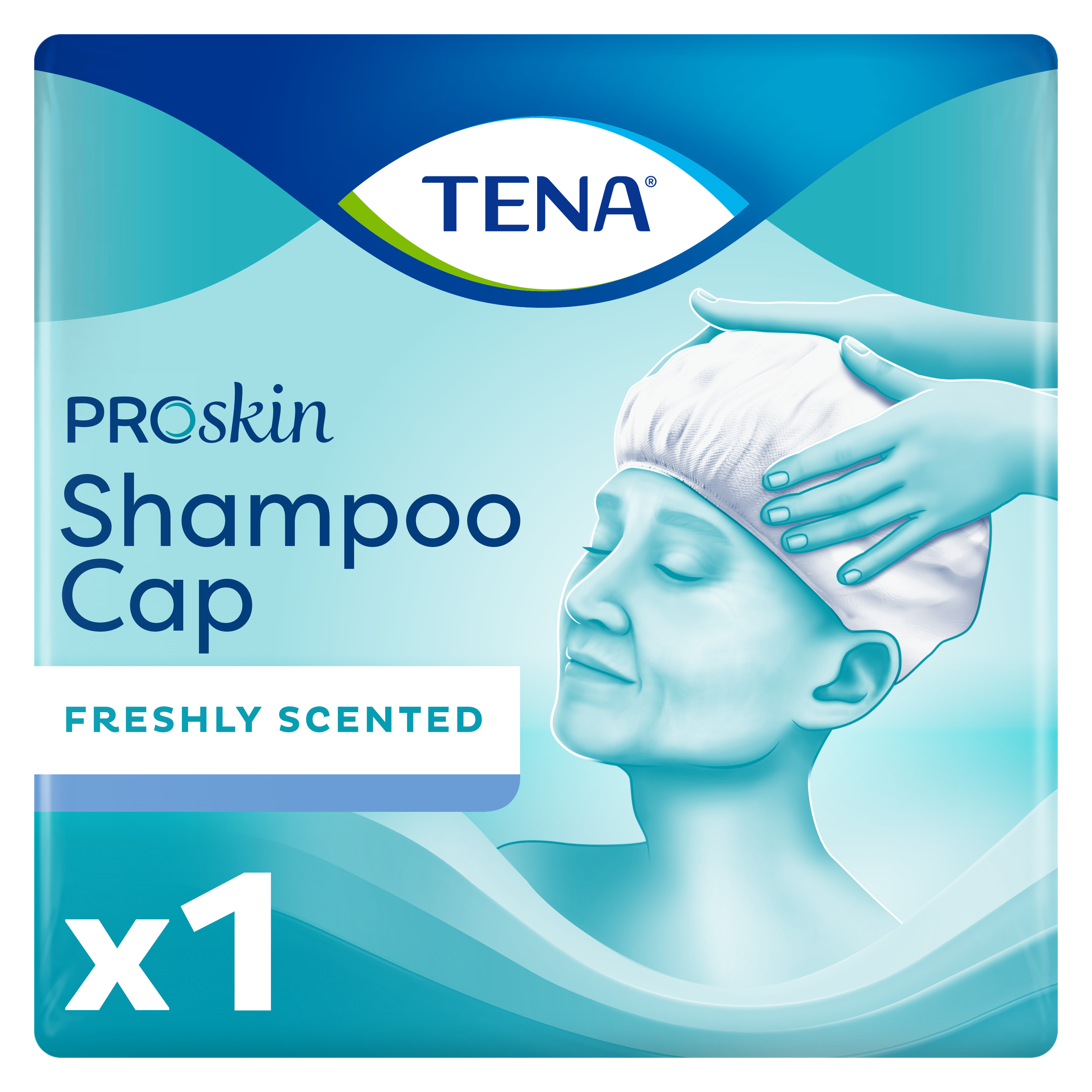 Tena Shampoo cap (1 stuk)
