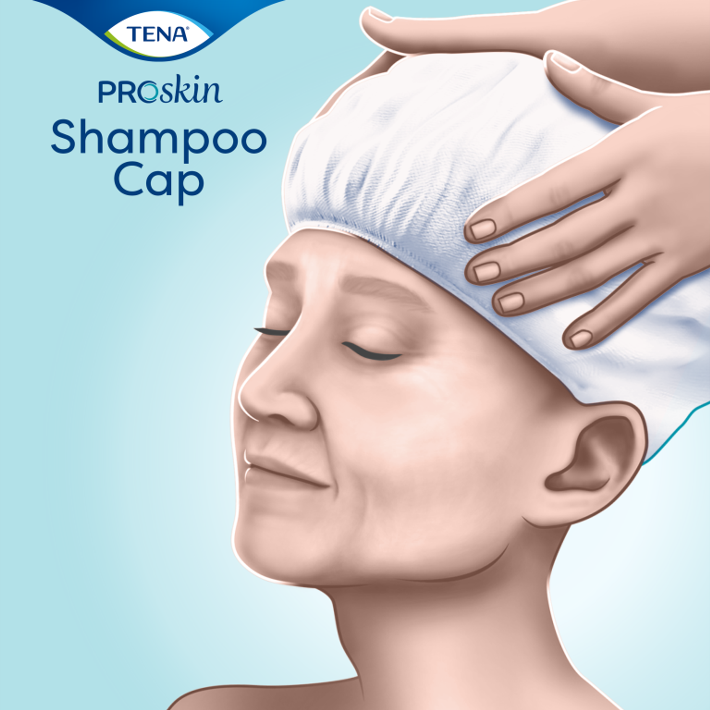 Tena Shampoo cap (1 stuk) - image 2