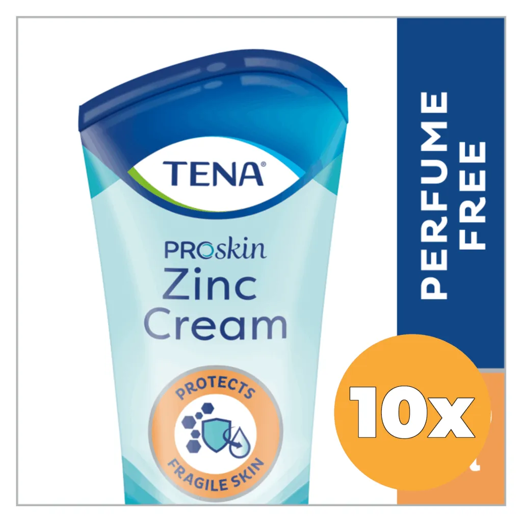 10x Tena Zinc Cream (100 ml)