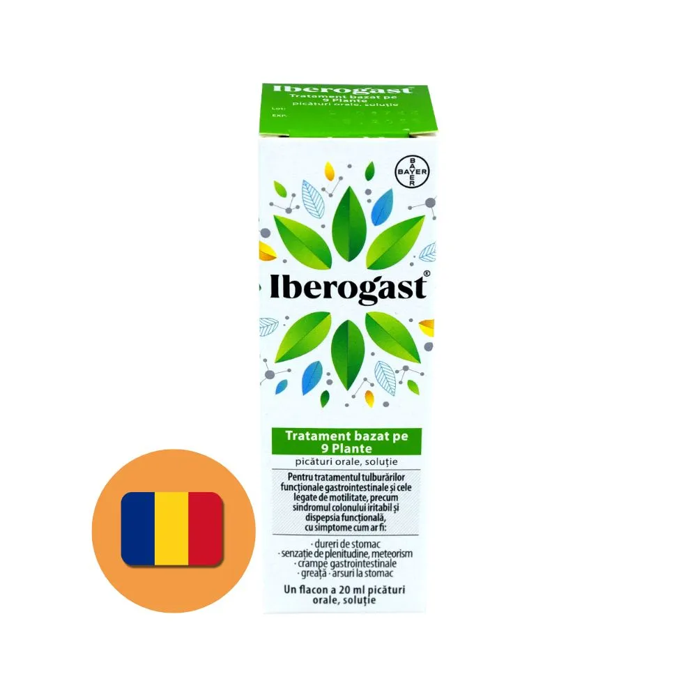 Iberogast Iberogast Vloeistof Voor Oraal Gebruik RO (20 ml)