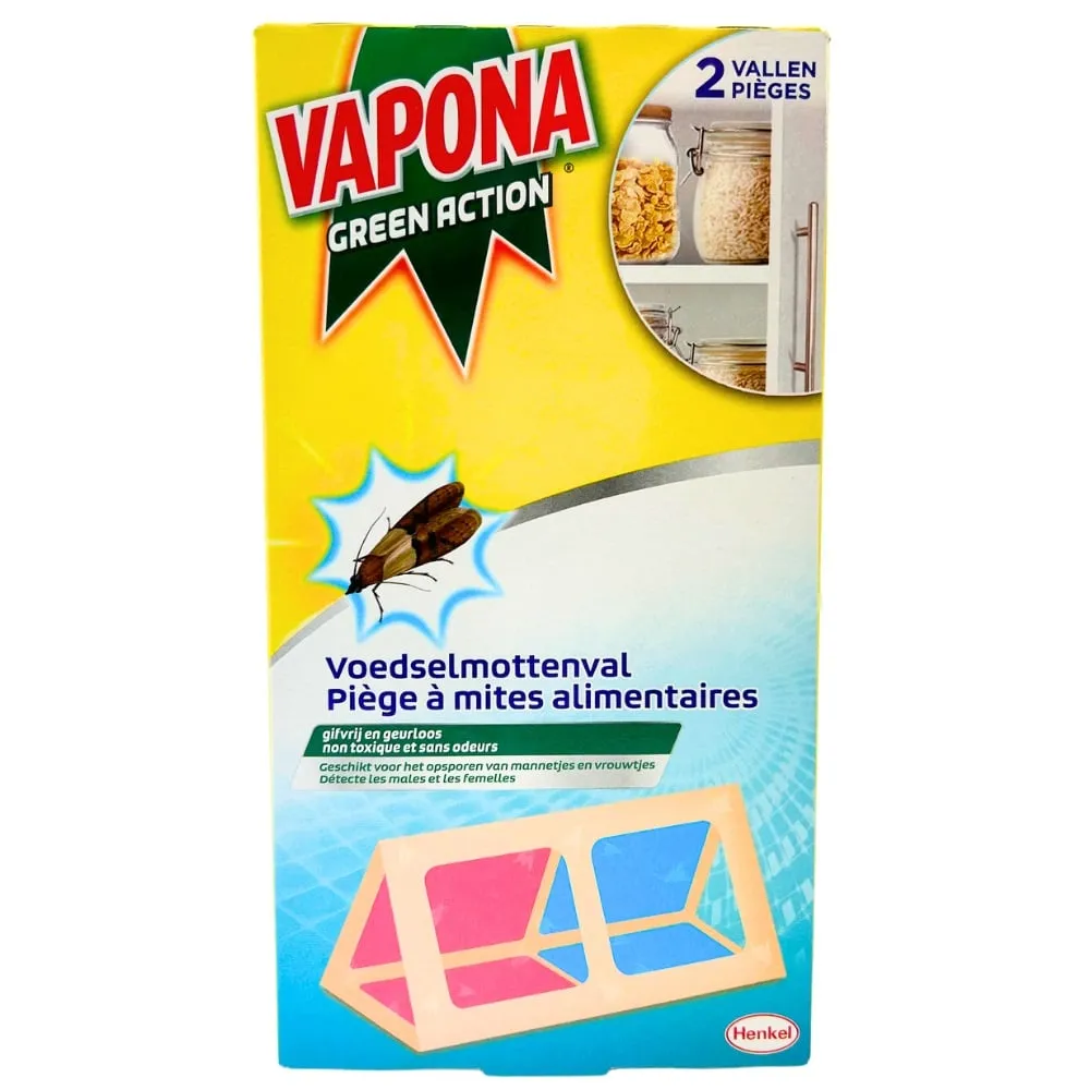 Vapona Green Voedselmottenval (2 stuks)