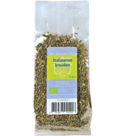 Het Blauwe Huis Italiaanse Kruiden Bio (20 gr)
