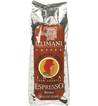 Illimani Inca Espresso Bonen Bio (1000 gr)