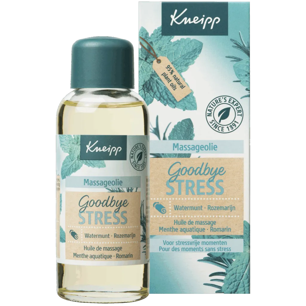 Kneipp Massageolie goodbye stress (100 ml)