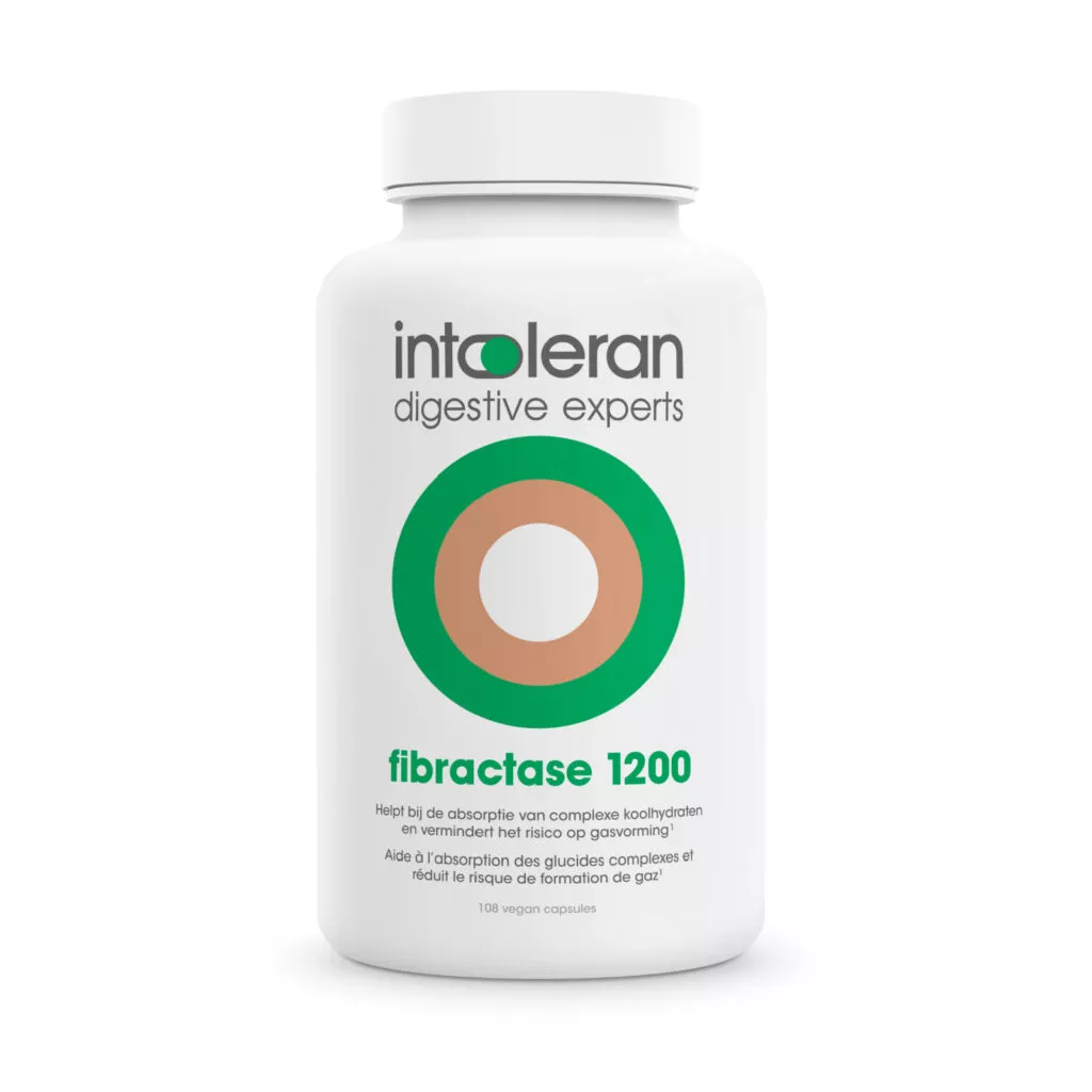 Intoleran Fibractase forte (108 capsules)