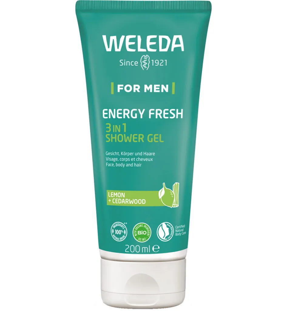 WELEDA Men energy fresh douchegel 2 in 1 (200 ml)