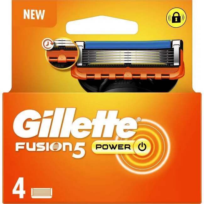 Gillette Fusion5 power mesjes (4 stuks)