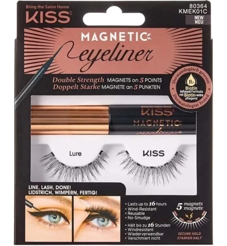 Kiss Magnetic eyeliner&lash kit 01 (1 set)
