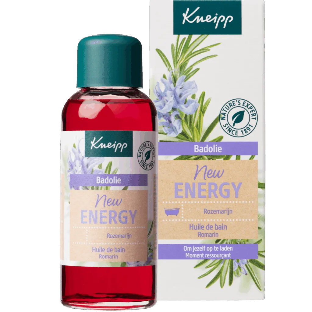 Kneipp Badolie rozemarijn new energy (100 ml)