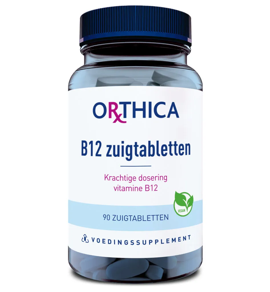 Orthica Vitamine B12 (90 zuigtabletten)