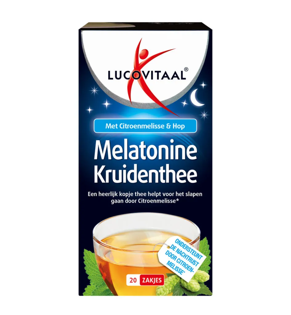 Lucovitaal Melatonine Kruidenthee (20 zakjes)