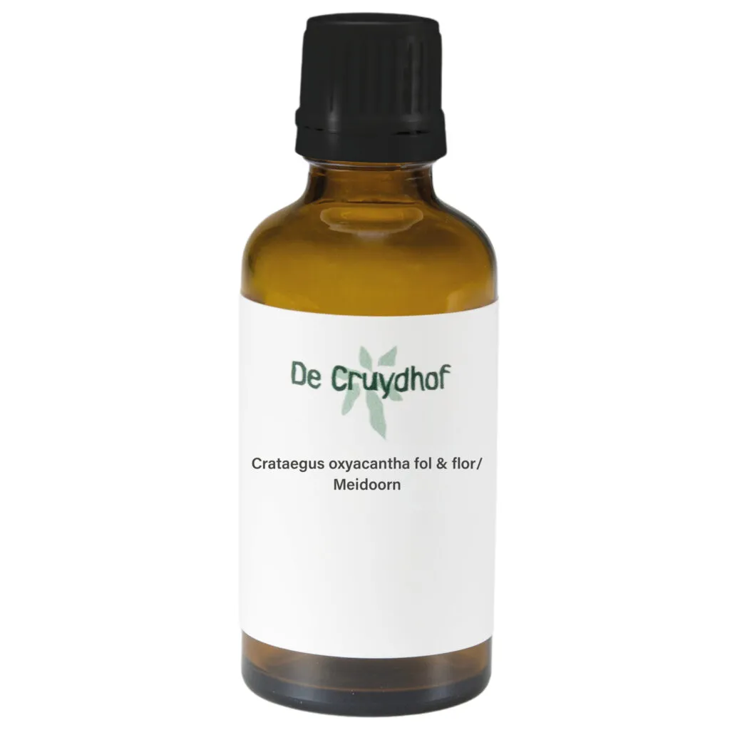De Cruydhof Crataegus oxyacantha / meidoorn tinctuur (50 ml)