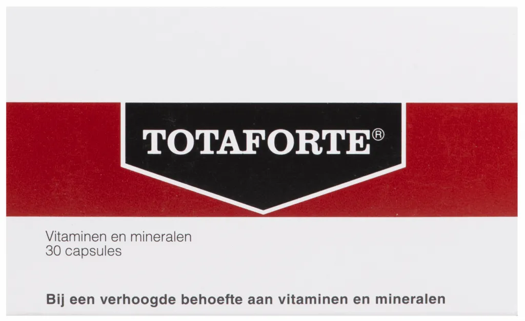 Totaforte Vitaminen en Mineralen (30 capsules)