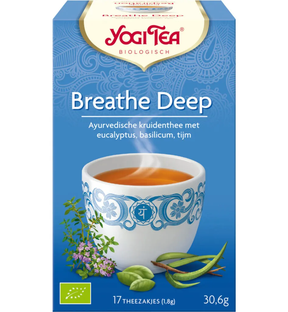 Yogi Tea Breathe deep bio (17 stuks)