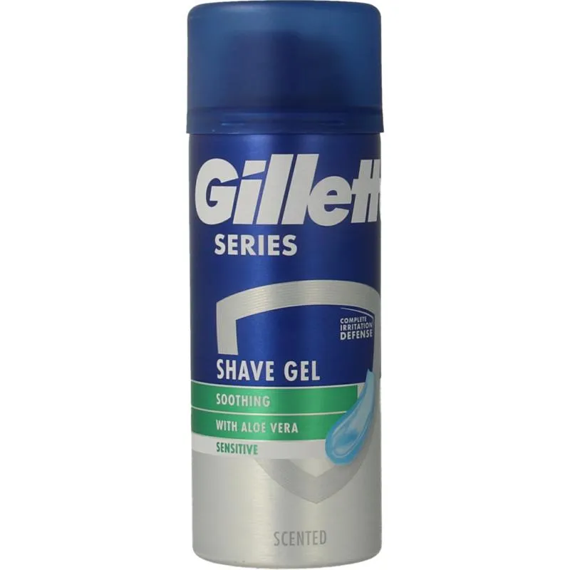 Gillette Series scheergel gevoelige huid (75 ml)