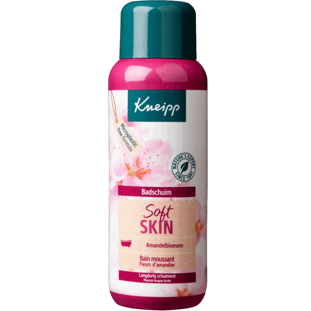 Kneipp Badschuim soft skin amandelbloesem (400 ml)