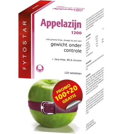 Fytostar Appelazijn 1200 maxi (120 tabletten)