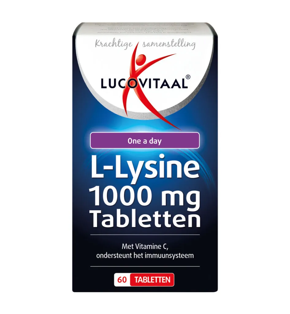 Lucovitaal L-Lysine 1000mg (60 tabletten)