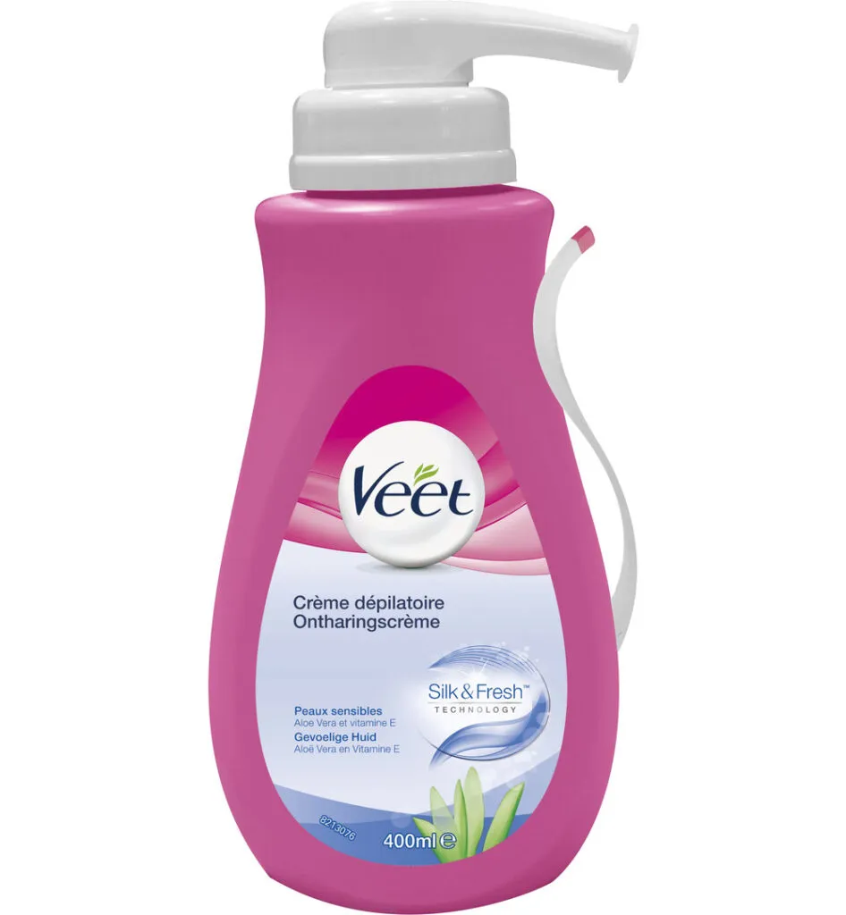 Veet Ontharingscreme gevoelige huid pomp (400 ml)