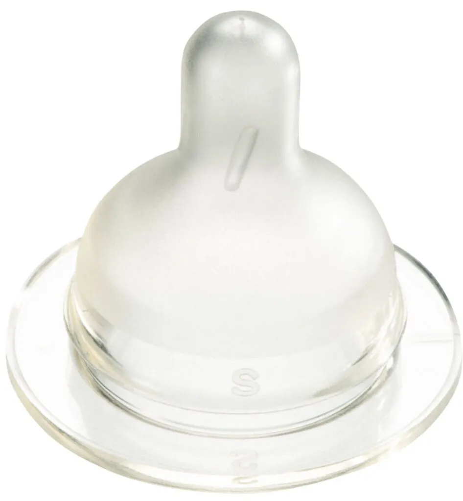 Difrax Flesspeen soft breed small (2 stuks)