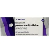 Leidapharm Paracetamol/coffeine CP 550 (50 tabletten)
