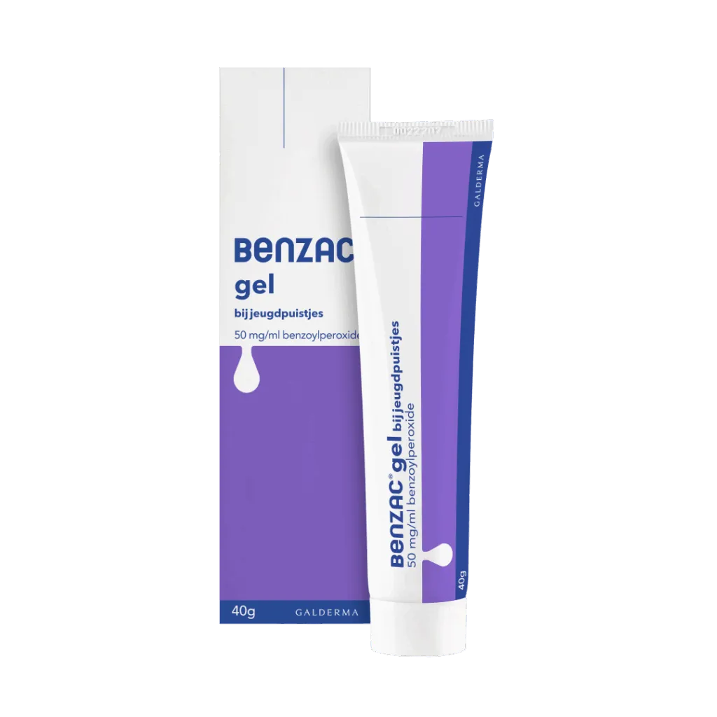 Benzac Gel 50mg/ml benzoylperoxide (40 gr)