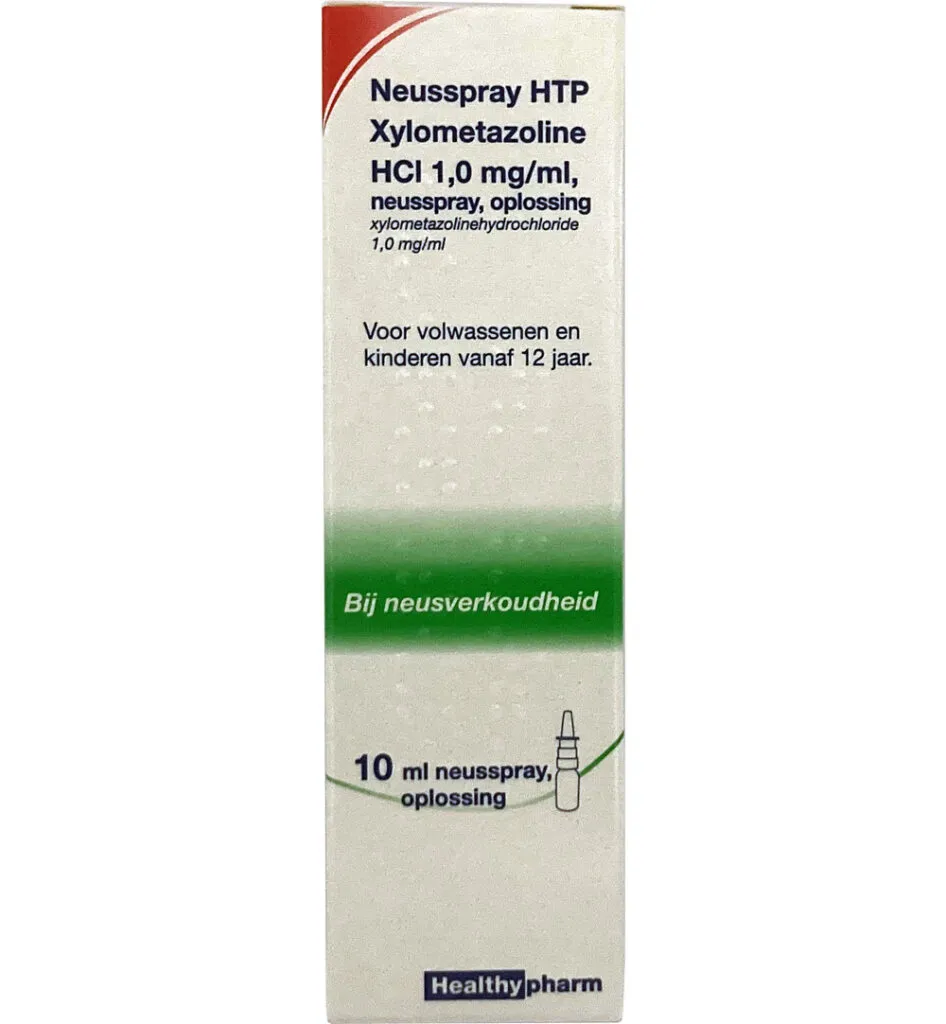 Healthypharm Neusspray xylometazoline 1.0% (10 ml)