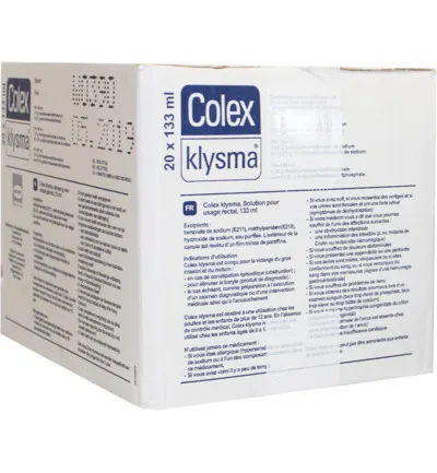 Colex Klysma 133ml (20 stuks)