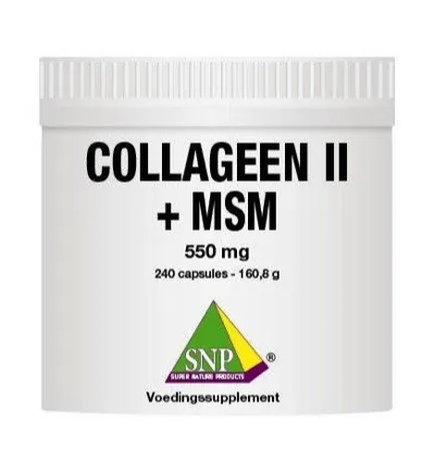 Snp Collageen Ii + Msm (240 capsules)