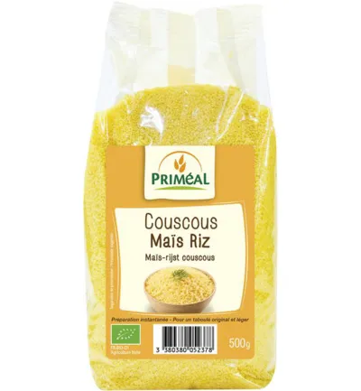 Priméal Couscous Mais Rijst Bio (500 gr)