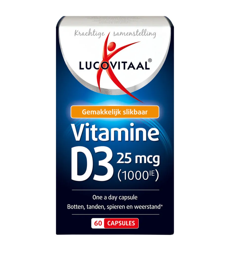 Lucovitaal Vitamine D3 25mcg (60 capsules)
