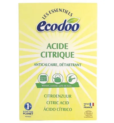 Ecodoo Citroenzuur Bio (350 gr)