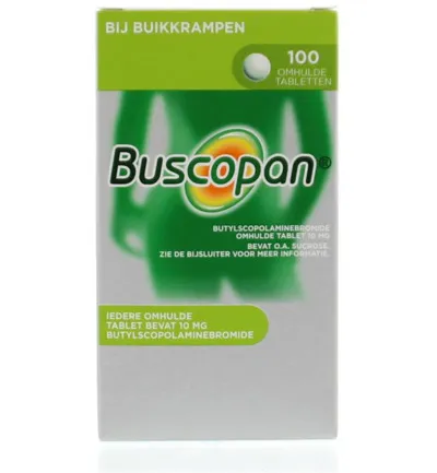 Buscopan 10mg (100 tabletten)
