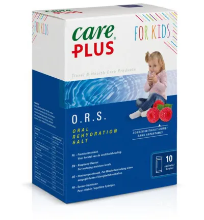 Care Plus O.R.S. Framboos Kind (10 stuks)