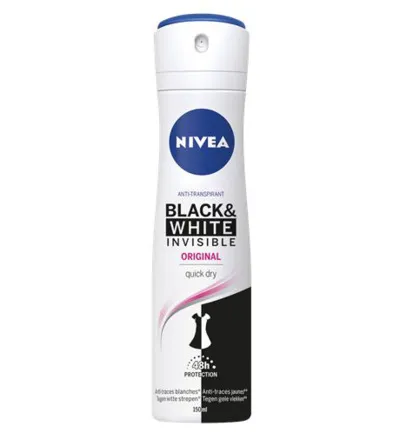 Nivea Deodorant invisible black & wh (150 ml)